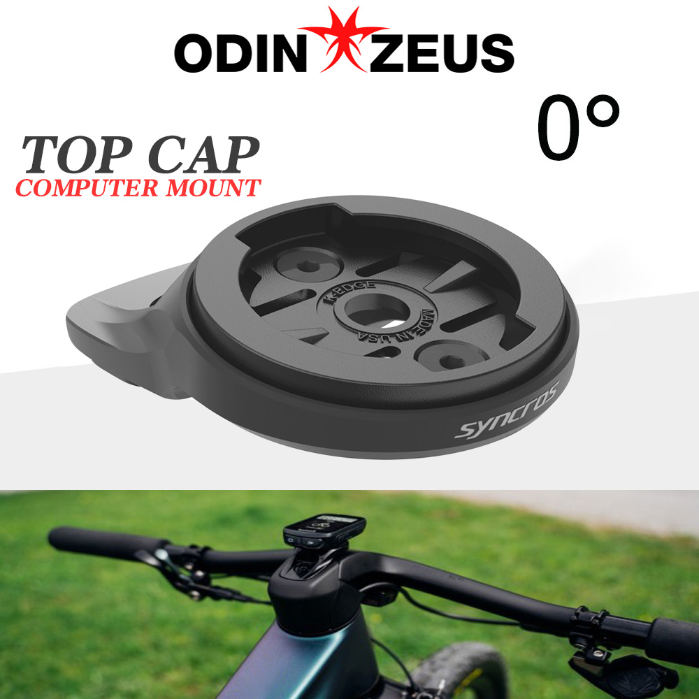 Mountain Biking Xc - 0° Top Cap Computer Mount,Fits Fraser