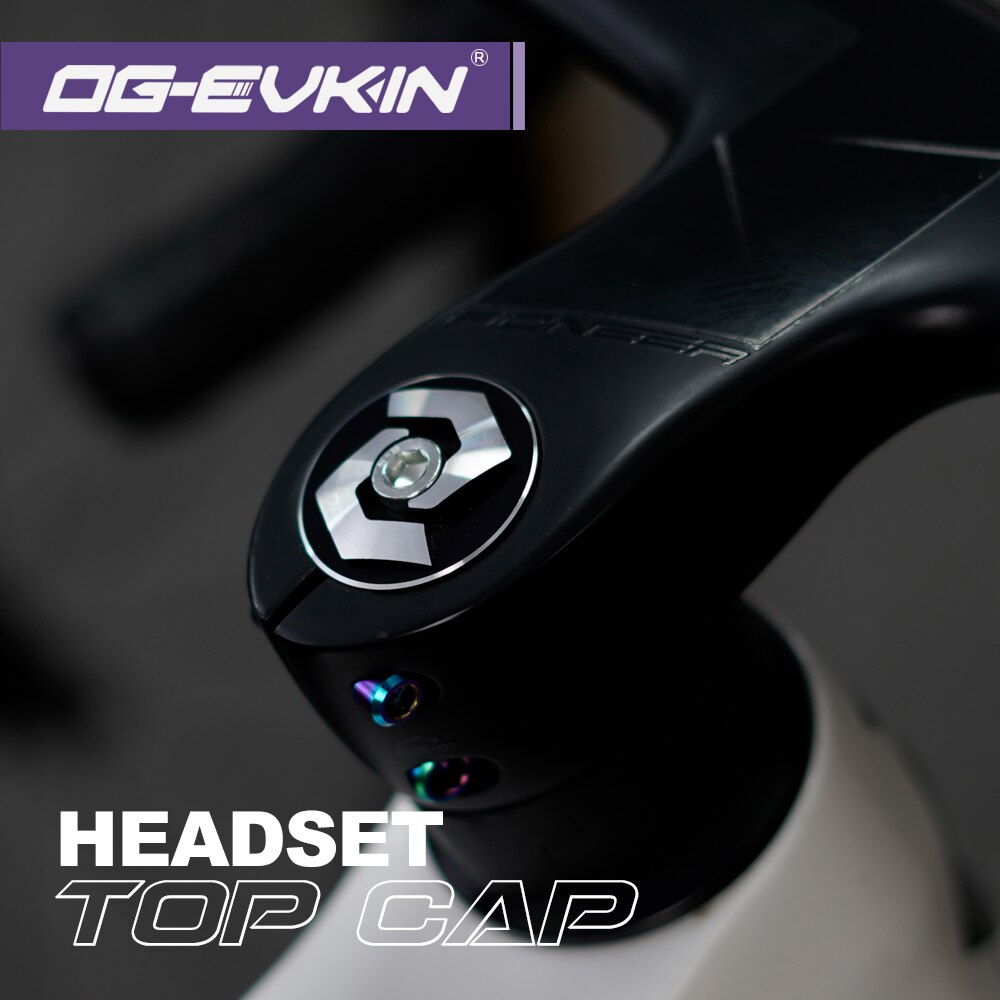 Mountain Biking Helmet Full Face - OG-EVKIN HC-002 Aluminum Alloy Headset Top