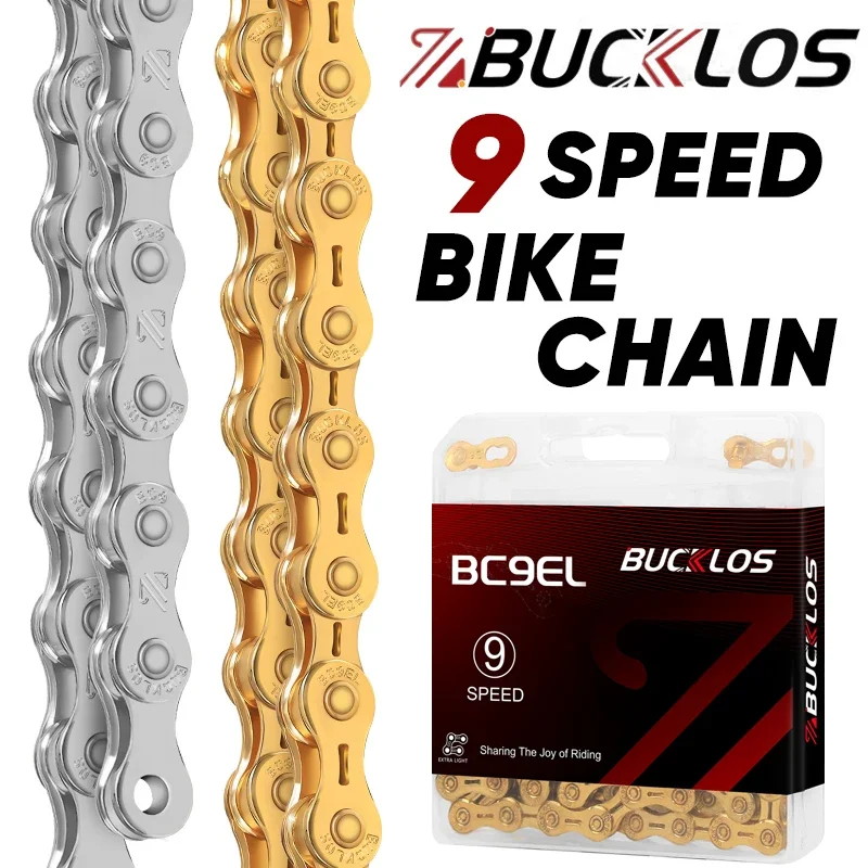 Mountain Biking Bc - 9 Speed Bicycle Chain Ultralight Road