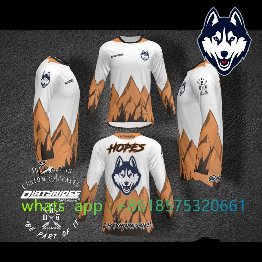 Enduro Moto Bicycle Jersey Sle - Mountain Biking Gear For Men recension och pris