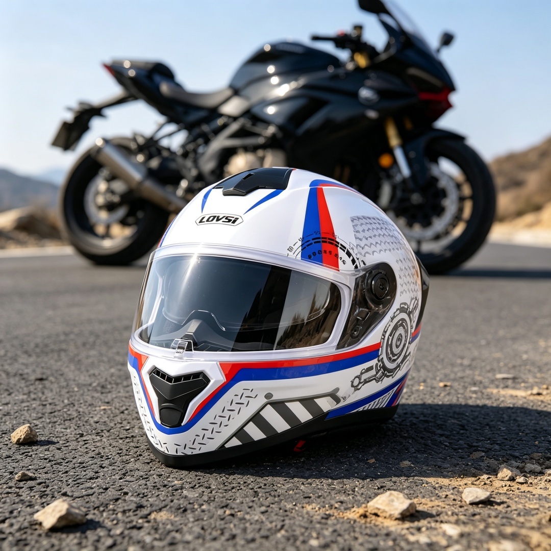 Unisex Full Face Motorcycle He - Mountain Biking Helmet Full Face recension och pris