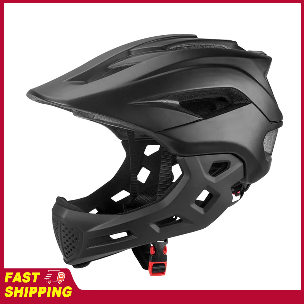 2 in 1 Kids Full Face Bike Hel - Mountain Biking Helmet Full Face recension och pris