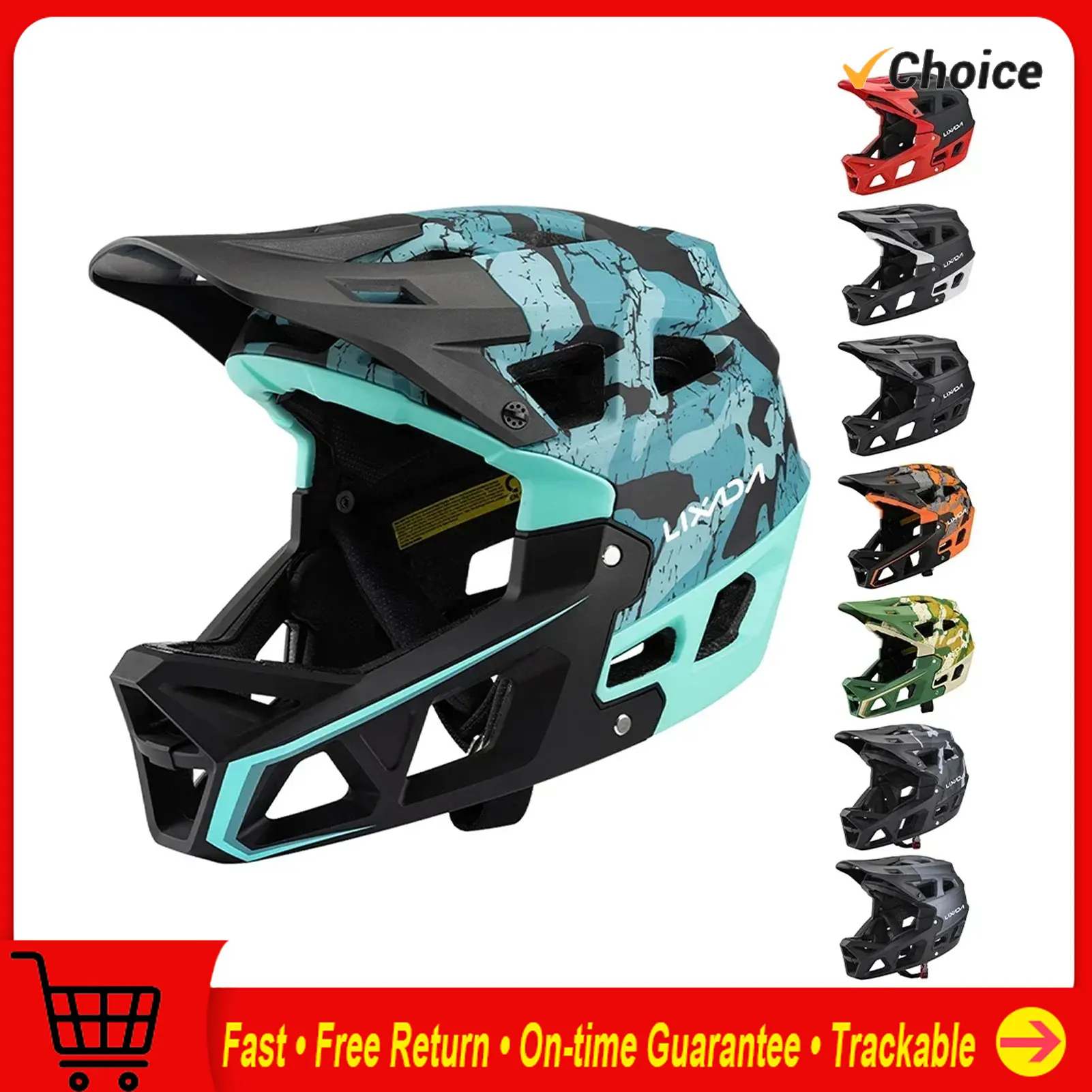 Mountain Bike Safety Cycling G - Mountain Biking Helmet Full Face recension och pris