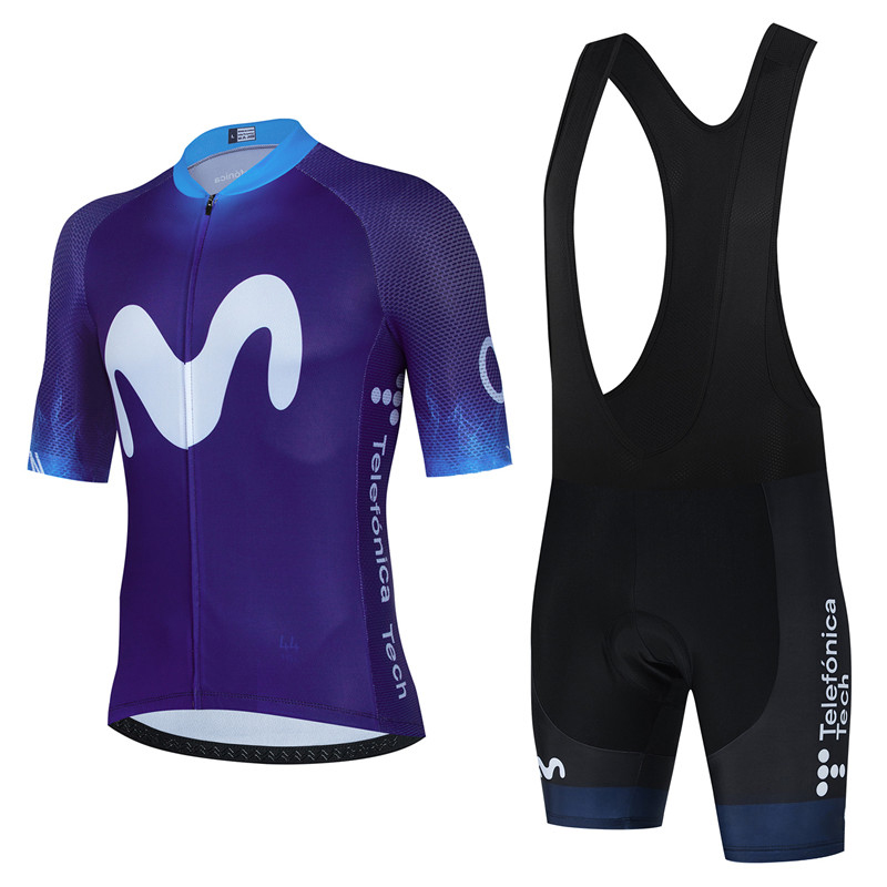 Movistar Cycling Jersey Set Su - Mountain Biking Uniform recension och pris