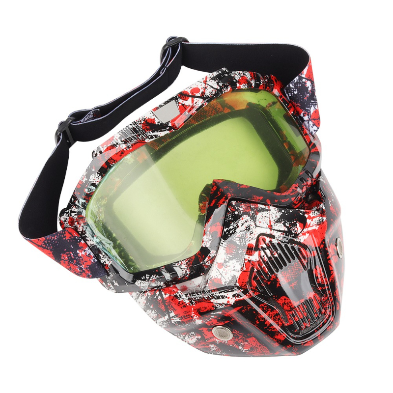 Motorcycle goggles, masks, off - Mountain Biking Helmet Full Face recension och pris