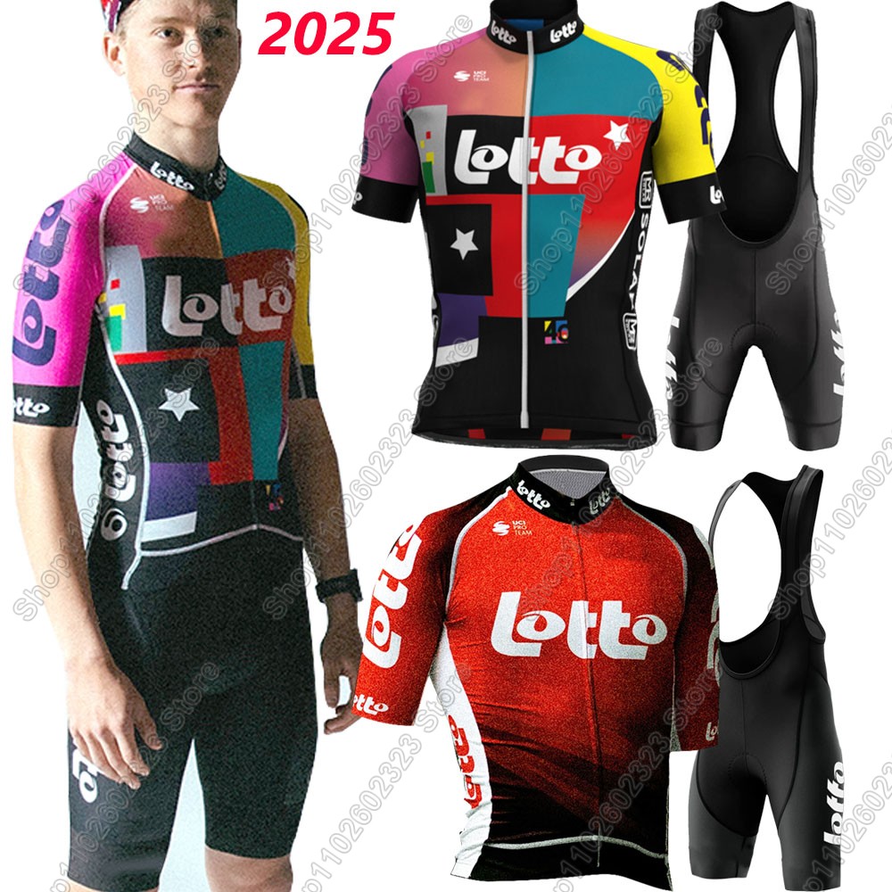 Lotto team 2025 cycling jersey - Mountain Biking Uniform recension och pris