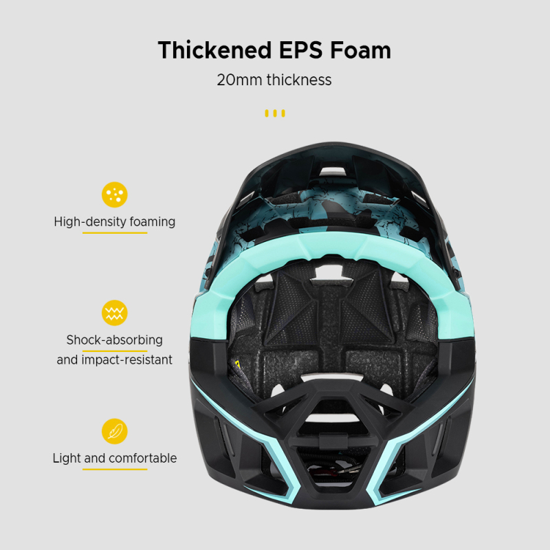 Full Face Mountain Bike Helmet - Mountain Biking Helmet Full Face recension och pris