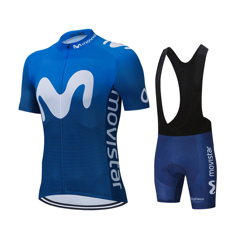 New Summer Movistar Team Cycli - Mountain Biking Uniform recension och pris
