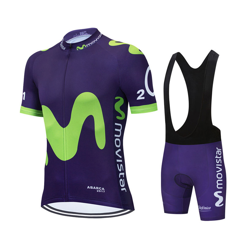 New Summer Movistar Team Cycli - Mountain Biking Uniform recension och pris