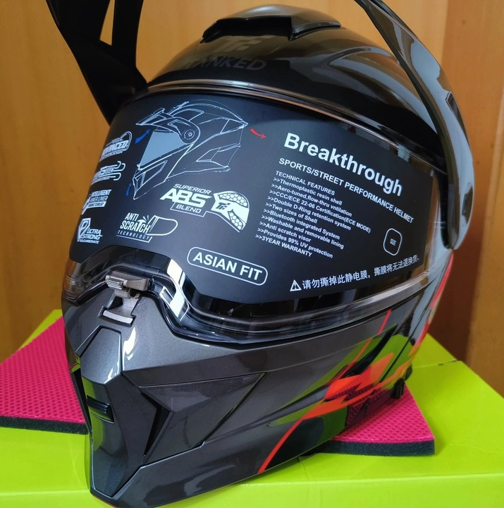 Tanked Helmet Men Full Face Mo - Mountain Biking Helmet Full Face recension och pris