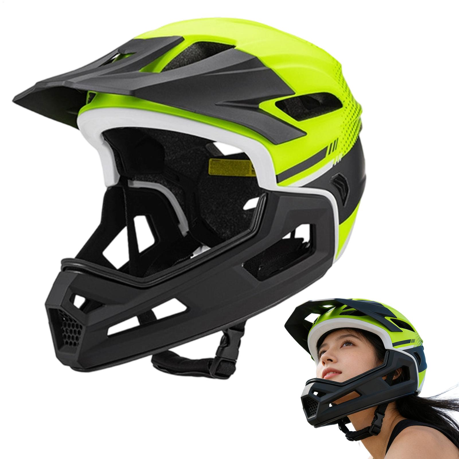 Mountain Bike Full Face Helmet - Mountain Biking Helmet Full Face recension och pris