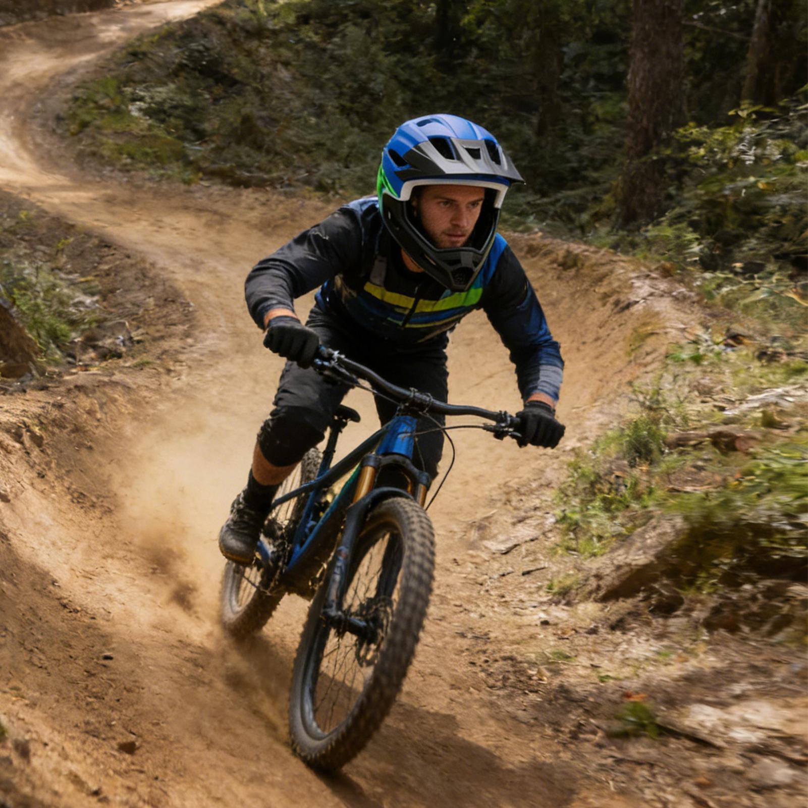 Mountain Bike Full Face Helmet - Mountain Biking Helmet Full Face recension och pris