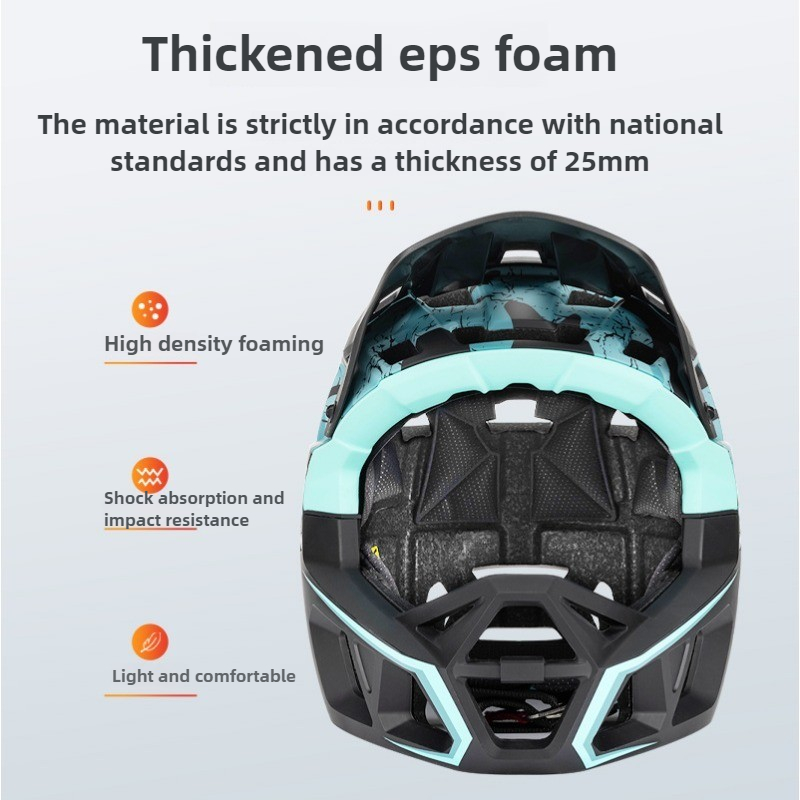 New Adult Full Face Mountain B - Mountain Biking Helmet Full Face recension och pris