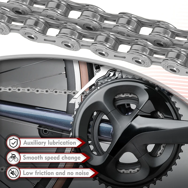 BUCKLOS 12 Speed Bicycle Chain - Mountain Biking Bc recension och pris