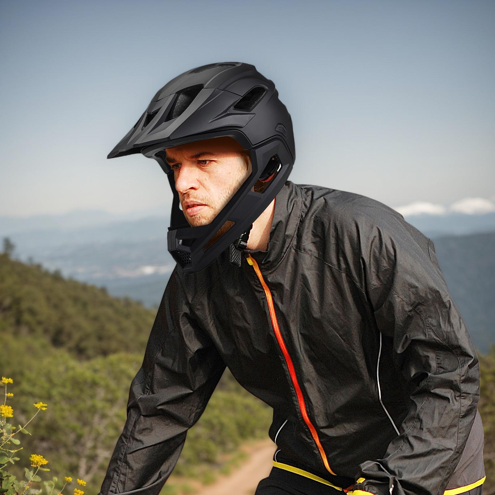 Multi-Sport Adult MtbHelmet Bi - Mountain Biking Helmet Full Face recension och pris